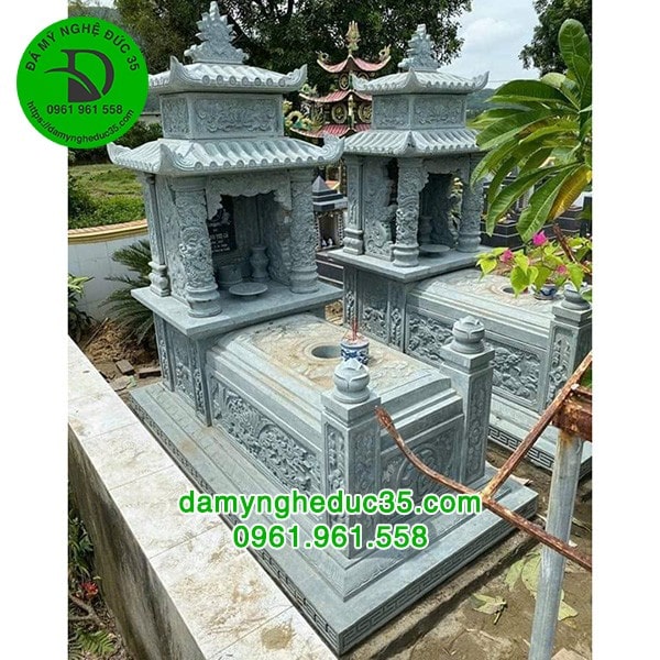 mo-hai-mai-da-d032 Mộ hai mái đá Đ032